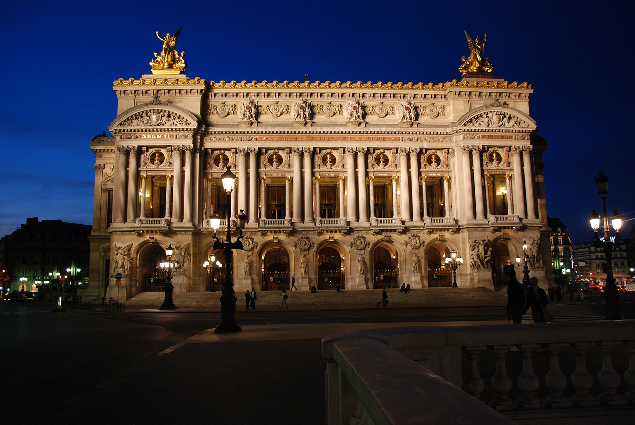 The majestic Paris Opera