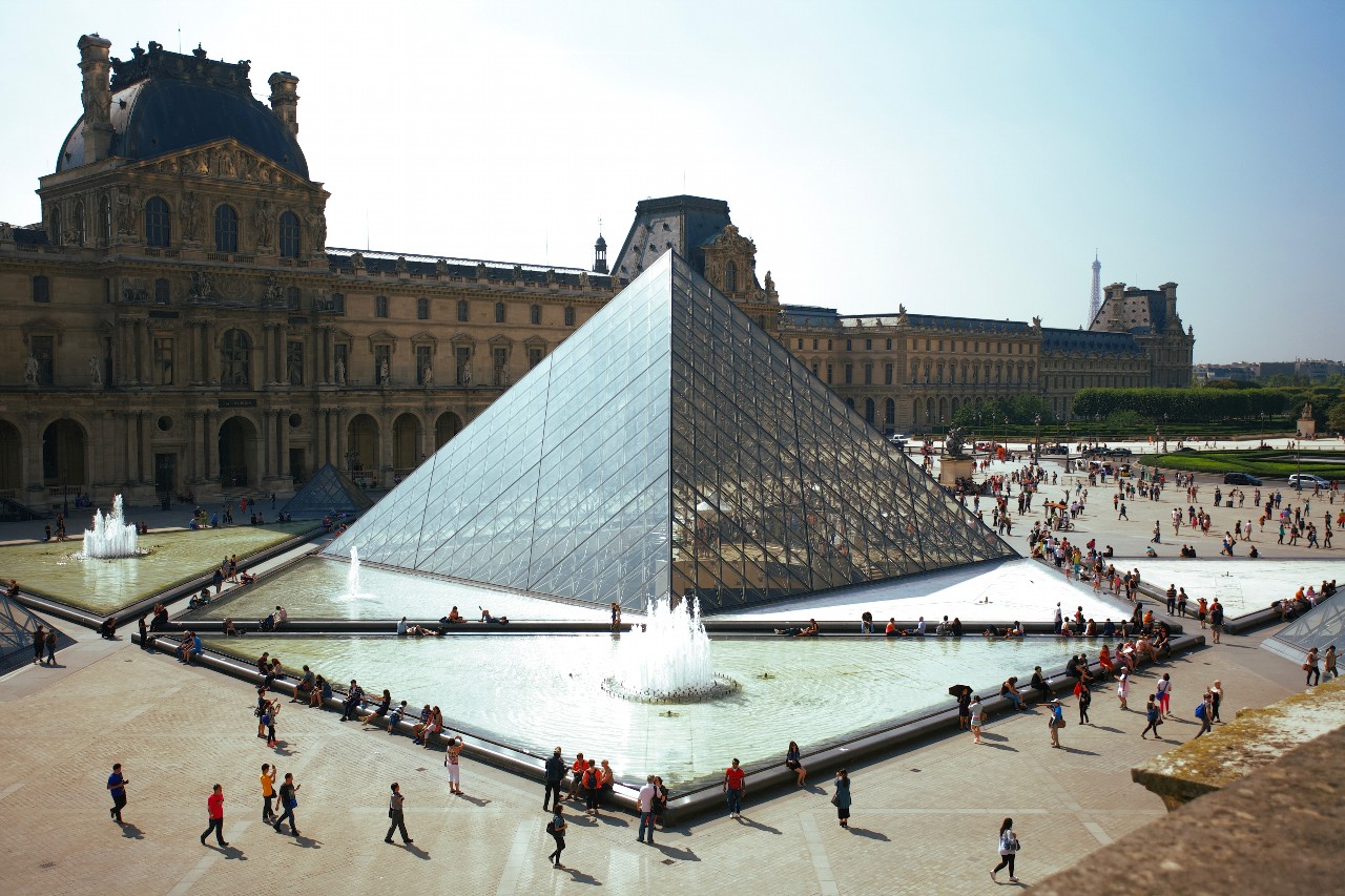 The Louvre Museum Pyramids